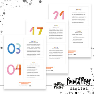 Gratitude Documented '24 Annotated Cards