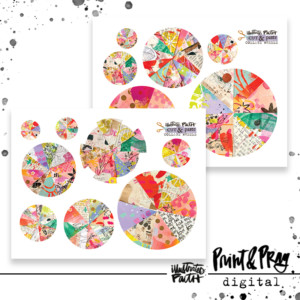Cut & Paste Collage Wheels