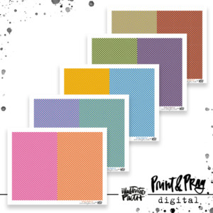 Gratitude Mini Check Patterned Paper Bundle