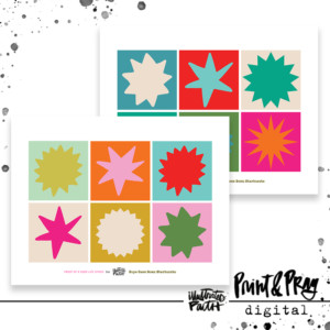 Hope Came Down Starburst Cards