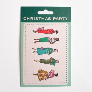 3x4.5 Sticker Sheet | Christmas Party