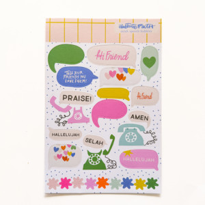 Stickers | Selah Speech Bubbles
