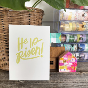 Studio Print | He Is Risen!