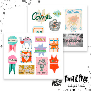 Camp Acts Kit Collage