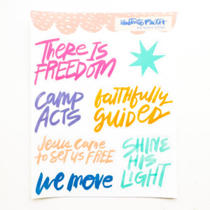 Stickers | We Move Titles