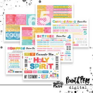 Camp Acts- Journal, Study, Create Set 2