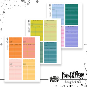 Library Cards- August 2025 Colors