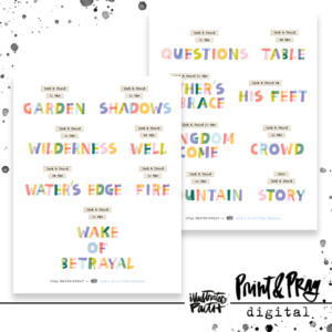 Lost & Found Title Starters