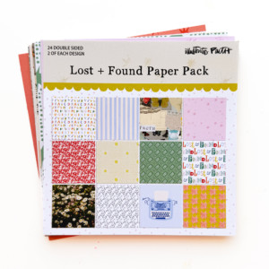 6x6 Patterned Paper Pack | Lost & Found